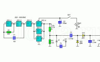 RLC и ESR метр, или прибор для измерения конденсаторов, индуктивностей и низкоомных резисторов Цифровой измеритель емкости схема